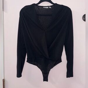 Elegant Black Women's Bodysuit